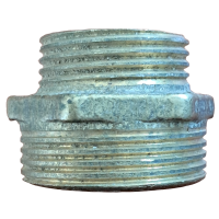 Ніпель редукційний 1 1/4"-1" (32-25) ЗЗ латунь УКР Дніпро